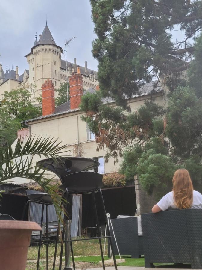 Studio Sequoia Au Pied Du Chateau โซมูร์ ภายนอก รูปภาพ